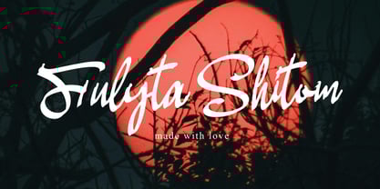 Hambalang Scriptem Font Poster 2