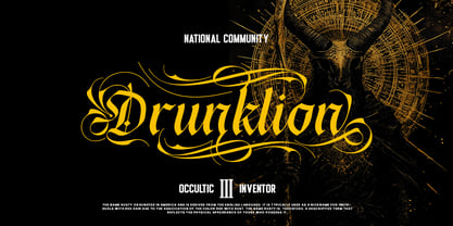 Berga Mont Font Poster 4