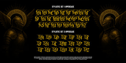 Berga Mont Font Poster 5