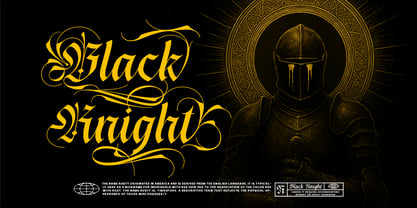 Berga Mont Font Poster 8