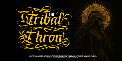 Berga Mont Font Poster 6