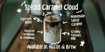 Sunday Coffee Font Poster 9