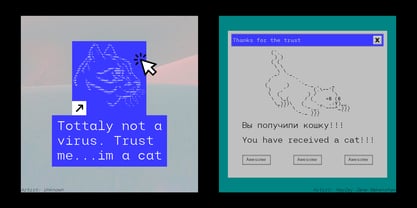 Arcadium Mono Font Poster 9