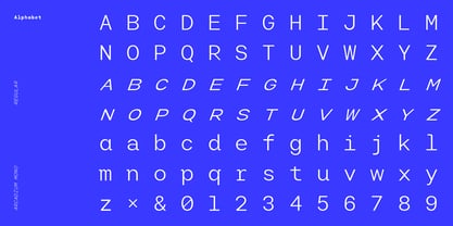 Arcadium Mono Font Poster 11