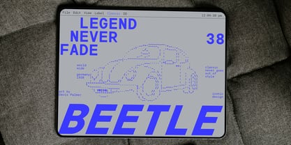 Arcadium Mono Font Poster 4