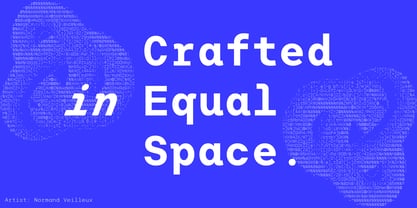 Arcadium Mono Font Poster 2