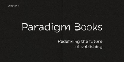 Inky Typer Font Poster 3