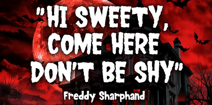 Halloween Season Font Poster 3