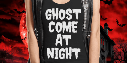 Halloween Season Font Poster 2