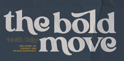 Trendy Luxe Font Poster 6