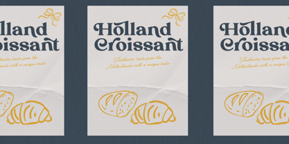 Trendy Luxe Font Poster 8