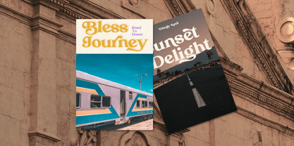 Trendy Luxe Font Poster 11