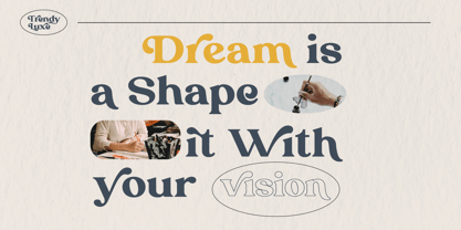 Trendy Luxe Font Poster 2