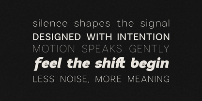 Omoro Font Poster 14