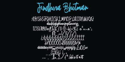 Fudhora Bhotman Font Poster 3