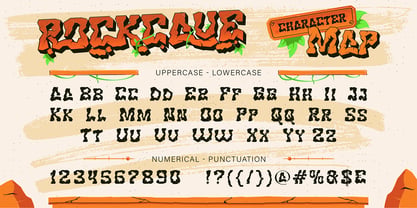 Rockcave Font Poster 2