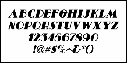 Deco Serif JNL Font Poster 5