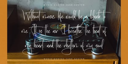 Bluestone Nostalgia Font Poster 3