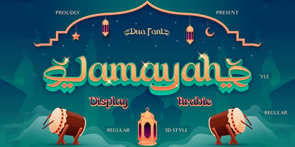 Jumaylah Font Poster 1