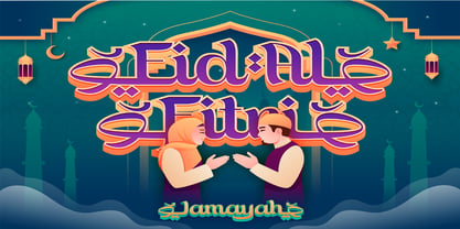 Jumaylah Font Poster 13