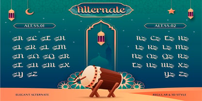 Jumaylah Font Poster 6