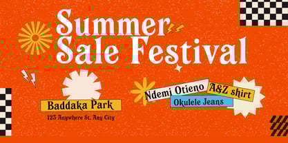 Murisa Sza Font Poster 2