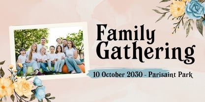 Murisa Sza Font Poster 4