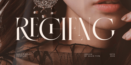 Recheng Font Poster 1