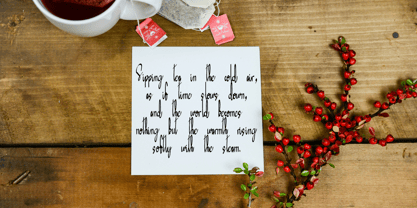 Tasiyo Font Poster 9