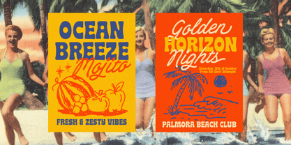 Coffee & Waffle Font Poster 9