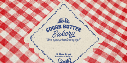 Coffee & Waffle Font Poster 5