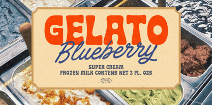 Coffee & Waffle Font Poster 10