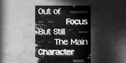 MN Brutaze Font Poster 14