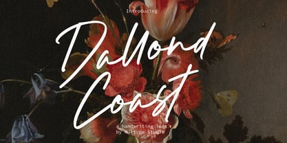 Dallond Coast Font Poster 1