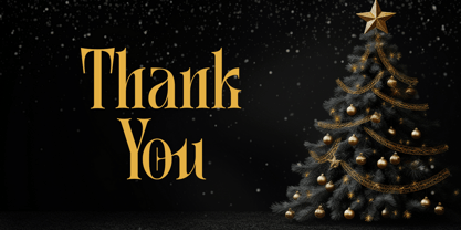 Christmas Joyvera Font Poster 15