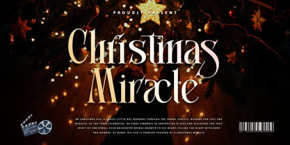 Christmas Joyvera Font Poster 2