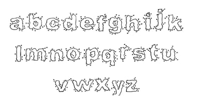 Nibblingbloomers Font Poster 2