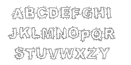 Nibblingbloomers Font Poster 5