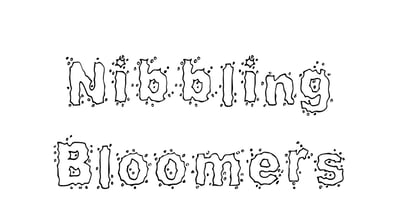 Nibblingbloomers Font Poster 1