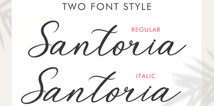 Beautiful Aletha Italic Font Poster 2