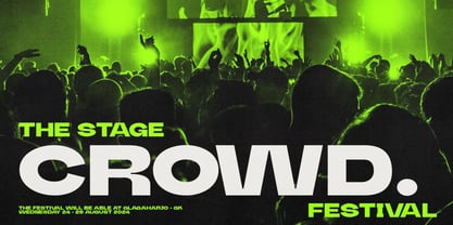 Stranded Font Poster 7