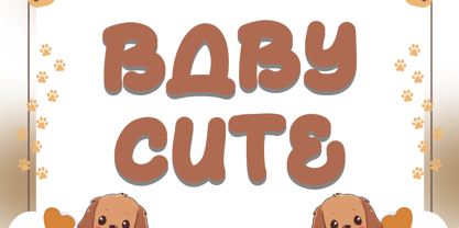 Doggy Pipom Font Poster 2