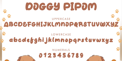 Doggy Pipom Font Poster 5