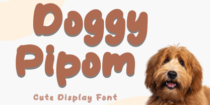 Doggy Pipom Font Poster 1