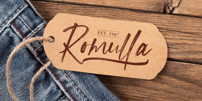 Streaklines Font Poster 8