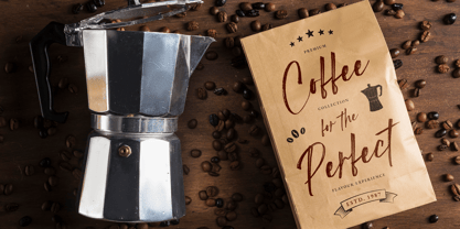 Streaklines Font Poster 9