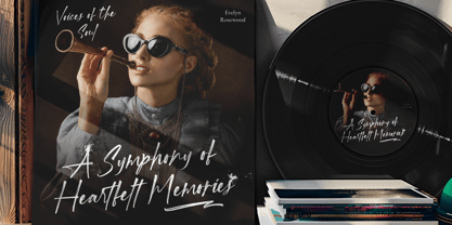 Streaklines Font Poster 6