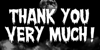 Halloween Scream Font Poster 5