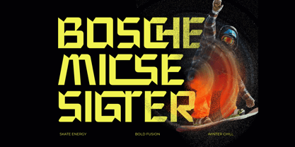 Gofay Micsoty Font Poster 3