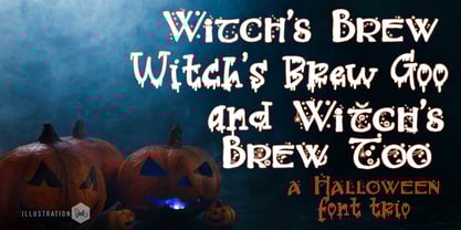 ZP Witchs Brew Font Poster 1